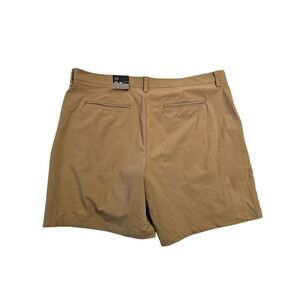 FLX Mens Wood Bridge Performance Shorts Tan Brown Size 48 MX43A413XS1